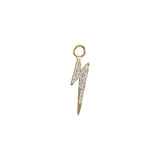 Lightning Bolt Diamond Dangle Charm