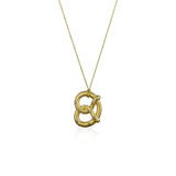 Pretzel Pendant