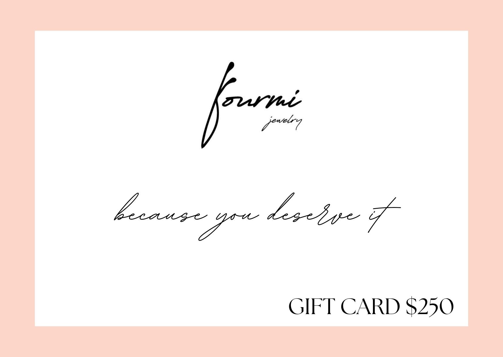 Fourmi Jewelry Gift Card