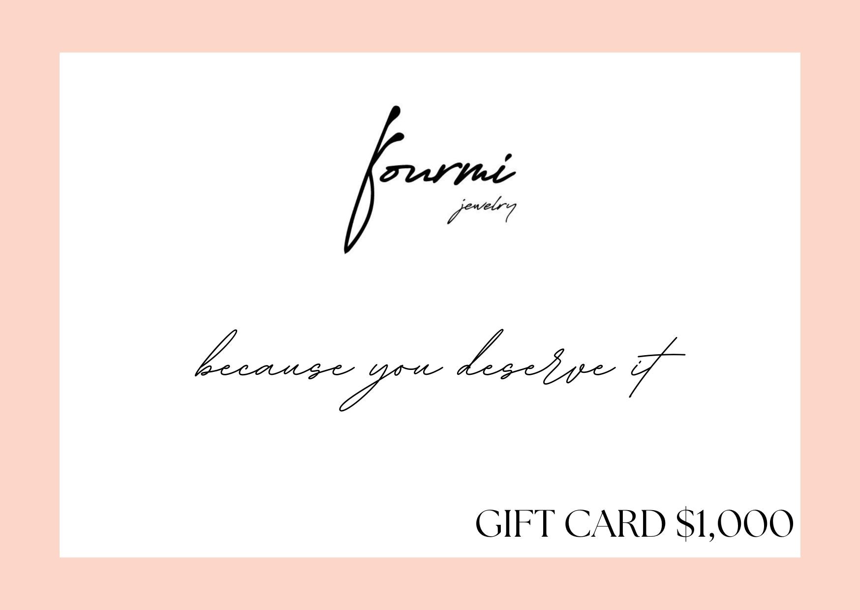 Fourmi Jewelry Gift Card