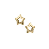 Hollow Star Stud Earrings