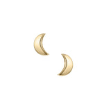 Moon Crescent Stud Earrings