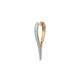 Radiant Curve Diamond Earring - Big