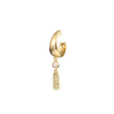 Cascade Charm Diamond Ear Cuff