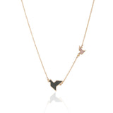 Mother & Child Bird Necklace