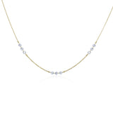 Floating Diamonds Necklace