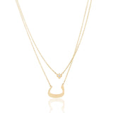 Diamond Initial Necklace