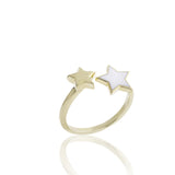 Two Stars Ring