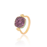 Pink Sapphire Reversible Ring